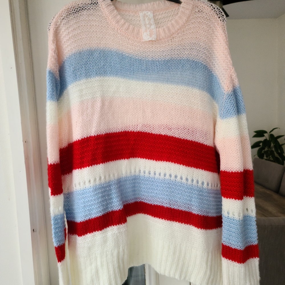 Striped Multicolor Women's Sweater